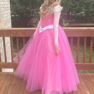 Sleeping Beauty Two Piece Cosplay Costume